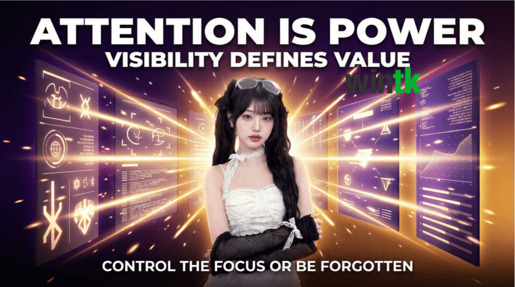 ডিজিটাল আলোচনায় দৃশ্যমানতা ও মনোযোগের প্রভাব দেখানো ইলাস্ট্রেশন ডিজিটাল পরিবেশে মনোযোগ, দৃশ্যমানতা ও তথ্য প্রবাহ উপস্থাপন করা একটি সম্পাদকীয় ইলাস্ট্রেশন।