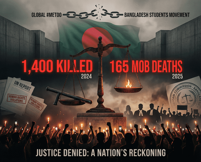 প্রাতিষ্ঠানিক নির্যাতন ও জবাবদিহিতা: বৈশ্বিক ন্যায়বিচার আন্দোলন এবং দক্ষিণ এশিয়ায় প্রভাব
