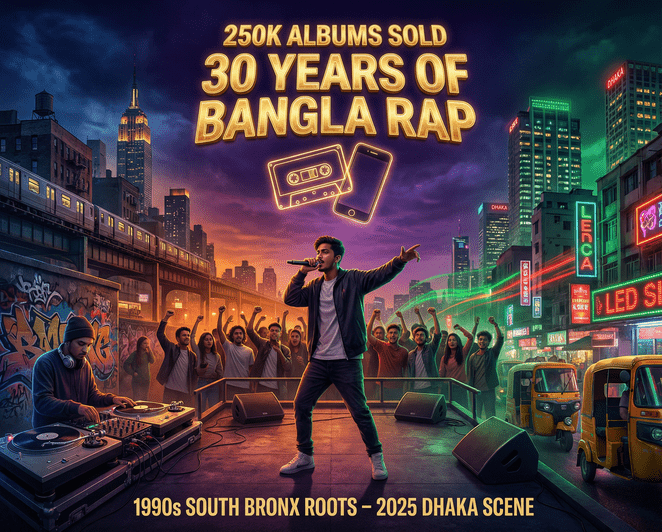 হিপ-হপ সংস্কৃতির বৈশ্বিক যাত্রা: বাংলাদেশে র‍্যাপ মিউজিকের উত্থান
