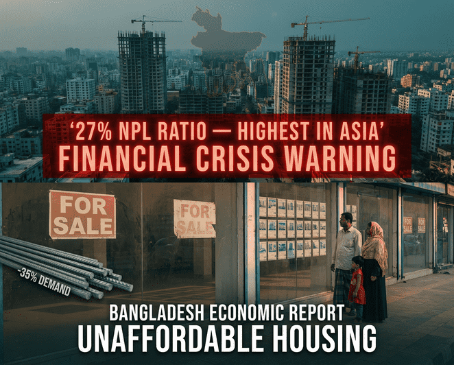Housing Crisis and Mortgage Defaults: Real Estate Challenges in Bangladesh