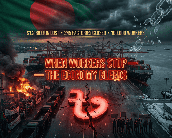 Economic Impact of Labor Strikes: Lessons for Bangladesh Transport and Industry
