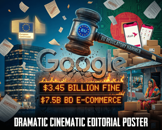 Google Fined Millions: Big Tech Regulation and Its Relevance to Bangladesh Digital Market