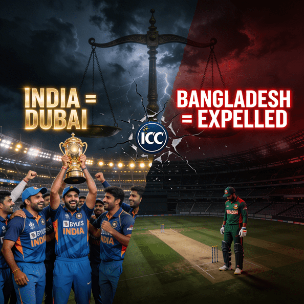 ২০২৫ চ্যাম্পিয়নস ট্রফি বনাম ২০২৬ T20 বিশ্বকাপ: দ্বিমুখী নীতির পূর্ণ বিশ্লেষণ