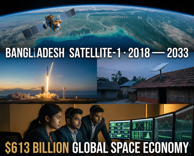 স্যাটেলাইট প্রযুক্তি ও মহাকাশ অনুসন্ধান: মহাকাশ বিজ্ঞানে বাংলাদেশের ক্রমবর্ধমান ভূমিকা