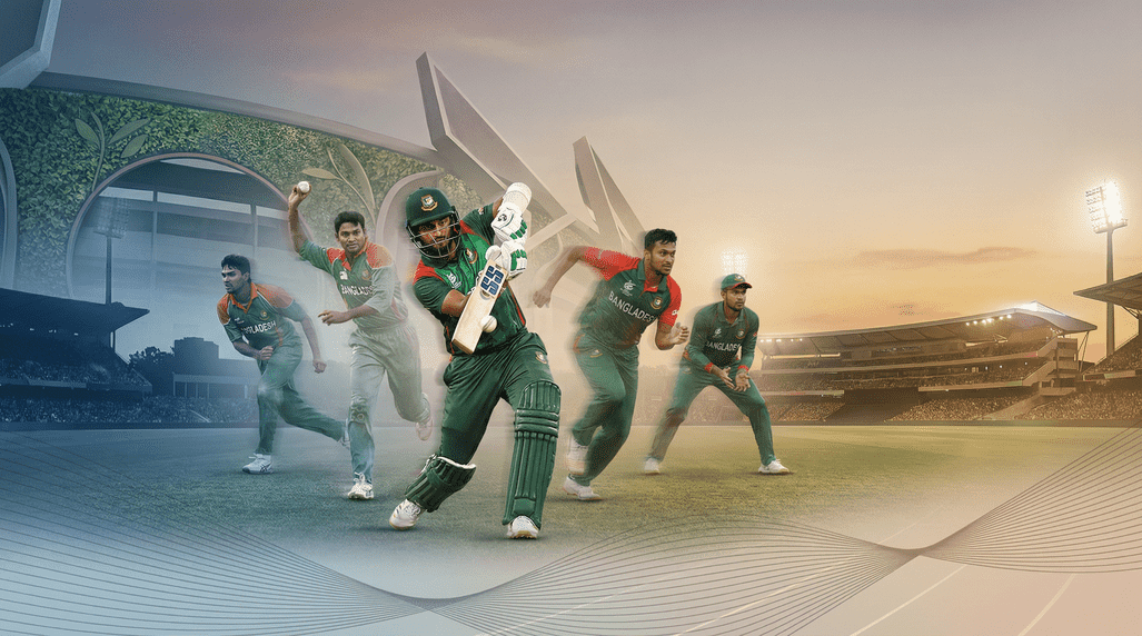 Bangladesh cricket players training together ahead of the 2026 season, symbolizing preparation, transition, and team direction