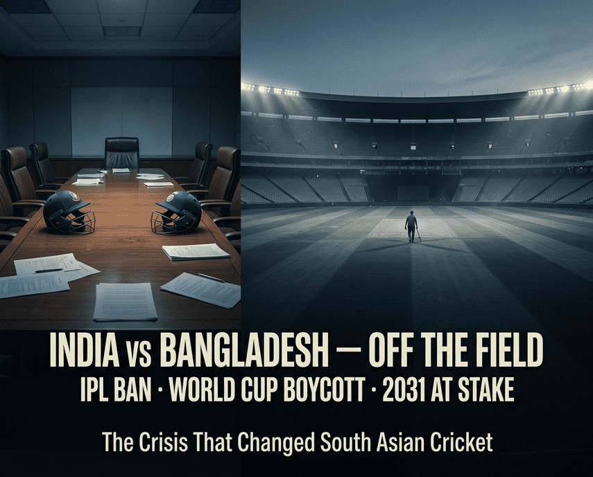 India-Bangladesh Cricket Crisis 2026: IPL Ban, World Cup Boycott and the Road to 2031