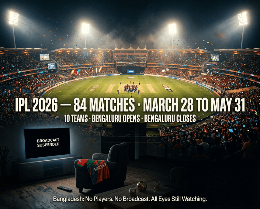 IPL 2026 Schedule, Teams and Match List: Everything Bangladesh Fans Need to Know