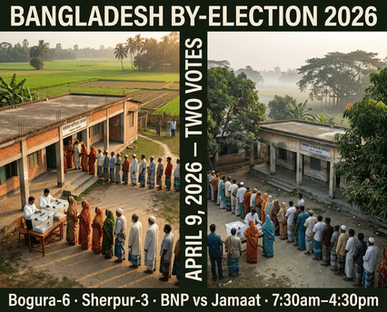 Bangladesh By-Election April 9 2026: Bogura-6 and Sherpur-3 Guide