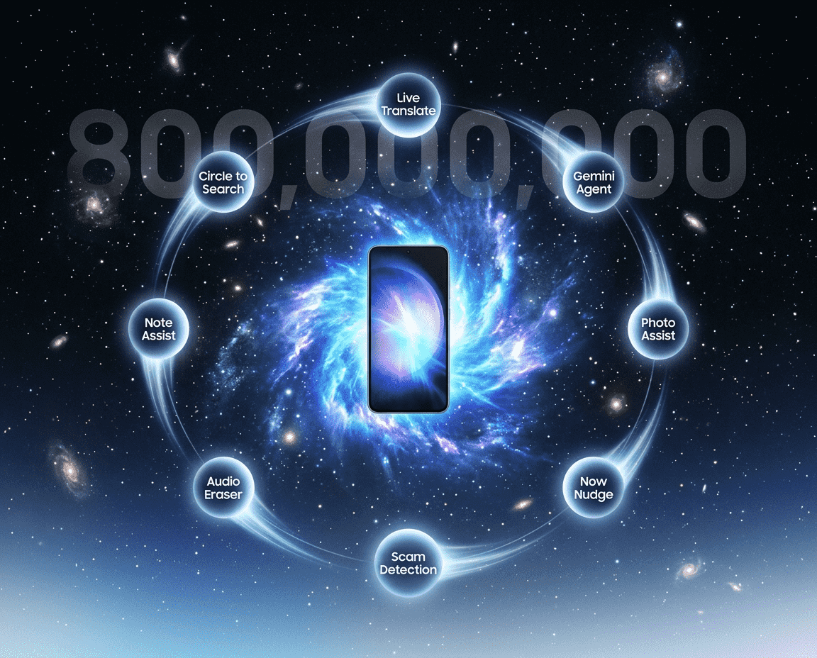 Samsung Targets 800 Million AI Devices by 2026: How Gemini Changes Your Galaxy