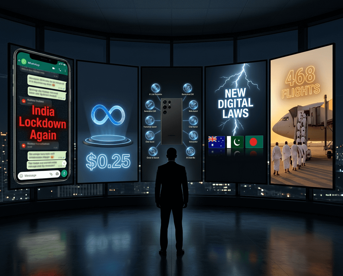 AI and Tech Roundup April 2026: Gemini 3.1, Samsung AI Push, Pakistan Digital Laws and the Lockdown Scare